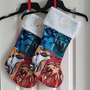 New Kurt S Adler Set of 2 Hogwarts Harry Potter Christmas Stockings